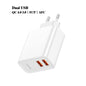 Dual-Schnellladegerät 30W Unterstützung Quick Charge 4.0 3.0 Tragbares USB C PD Ladegerät für Telefone