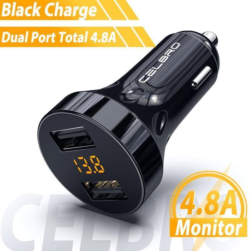 Mini Auto Quick Charge 3.0 USB Ladegerät Handy Ladegerät Tragbares Autoladegerät Schnellladung