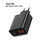 Dual-Schnellladegerät 30W Unterstützung Quick Charge 4.0 3.0 Tragbares USB C PD Ladegerät für Telefone